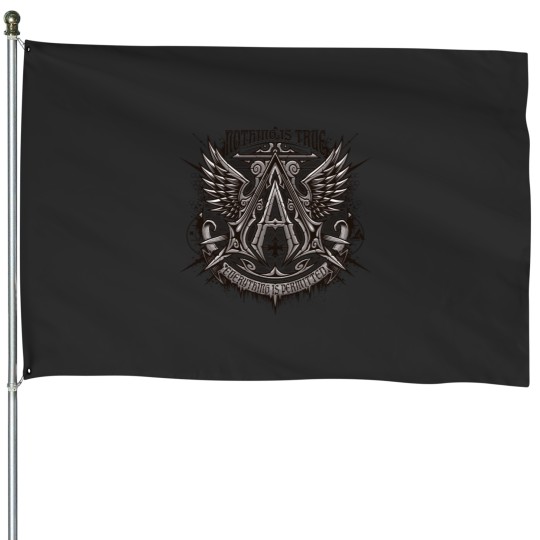 Discover Nothing is True Essential House Flags
