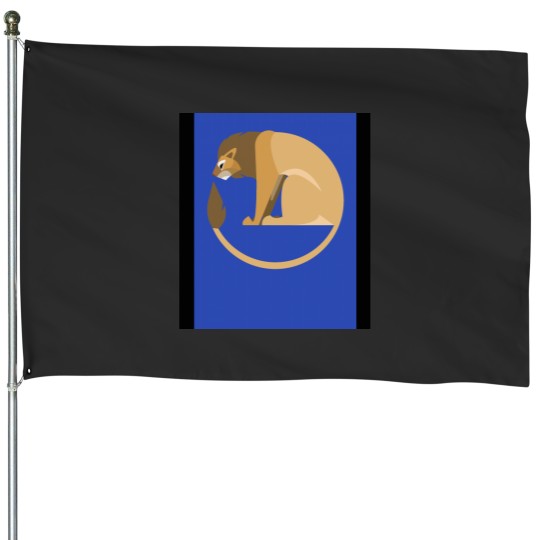 Discover lion Classic House Flags