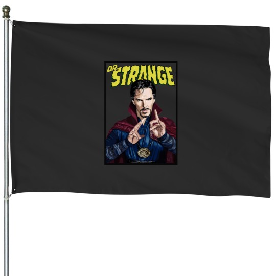Discover Strange House Flags