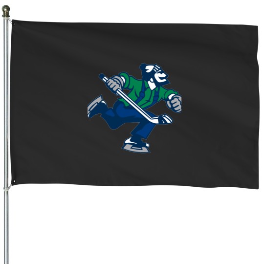 Discover Ice hockey go canucks Essential House Flags