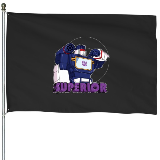 Discover Soundwave Superior (bust) - for dark shirts Essential House Flags