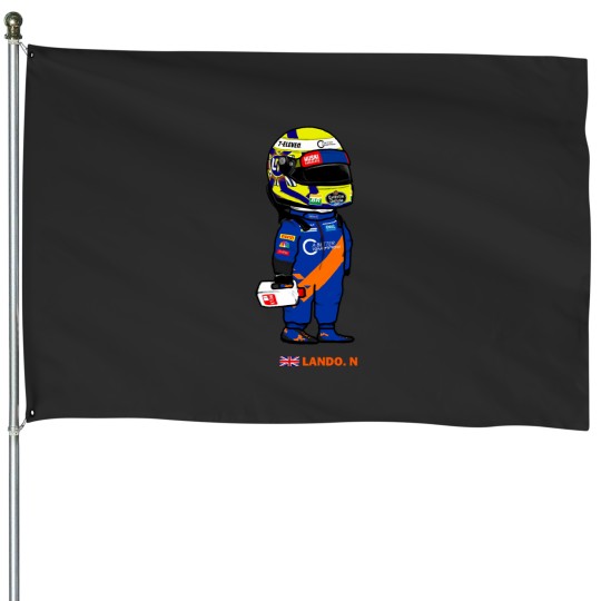 Discover Landos-Norris-And-The-Milk House Flags