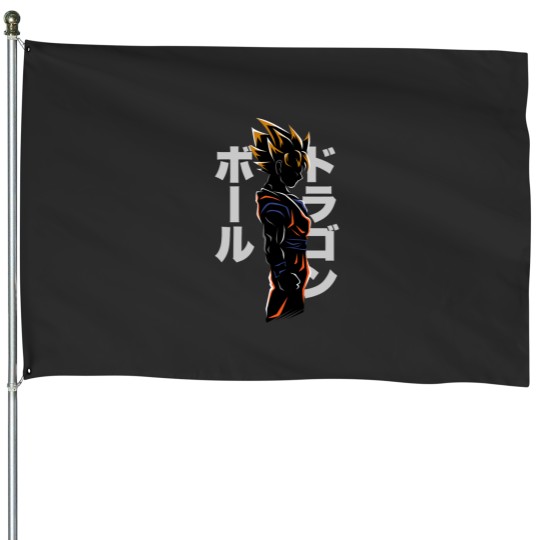 Discover Katakana SSJ House Flags
