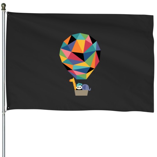 Discover Fly High Together House Flags