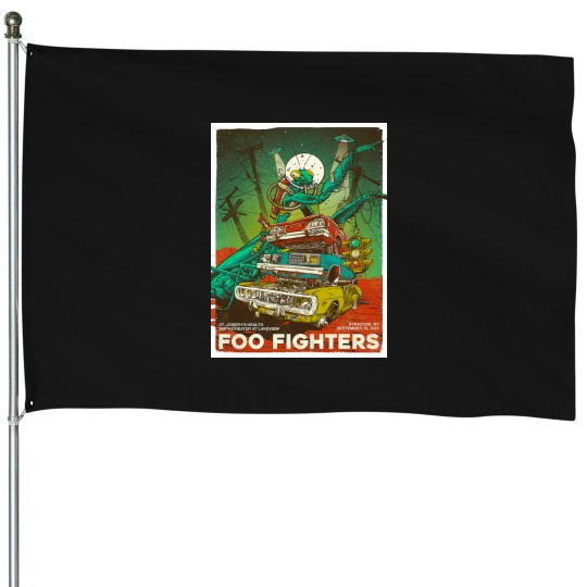 Discover FF Band-fighters rock concert House Flags