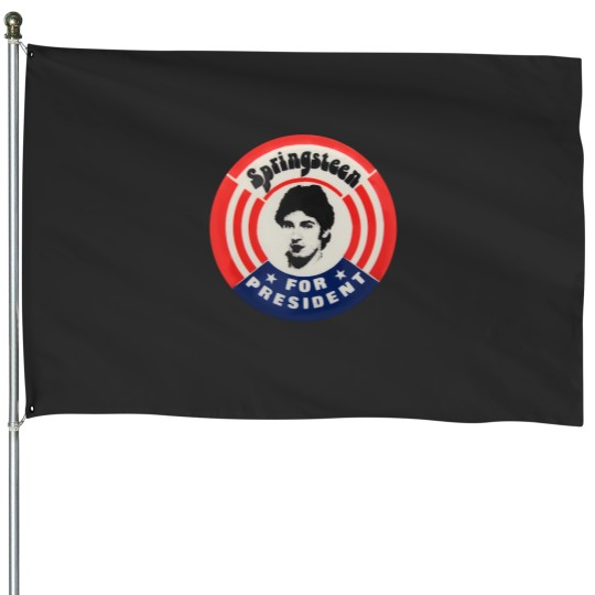Discover Bruce Springsteen House Flag - Springsteen for President