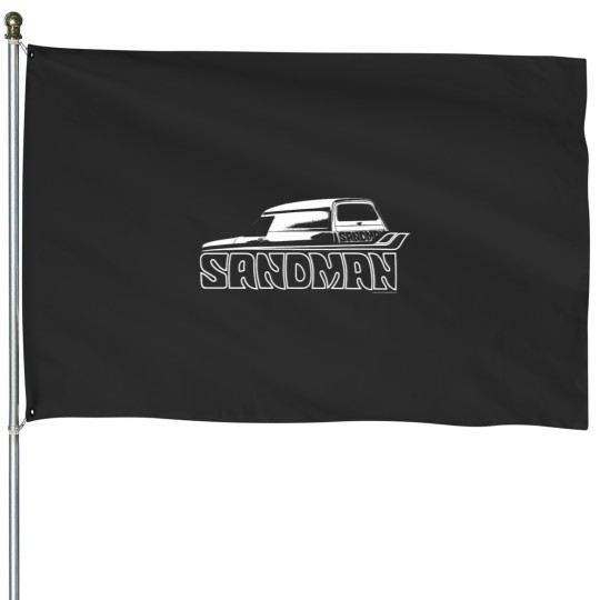 Discover Holden Sandman Panel Van House Flags