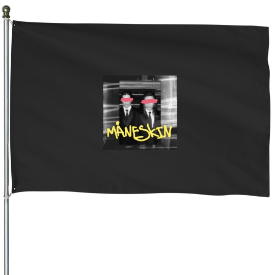 Discover Måneskin Damiano David Ethan Torchio Eurovision House Flags