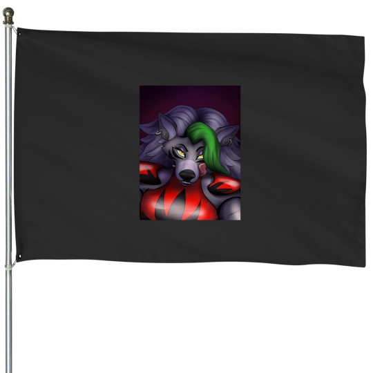 Discover Roxanne Wolf Graphic(1) House Flags
