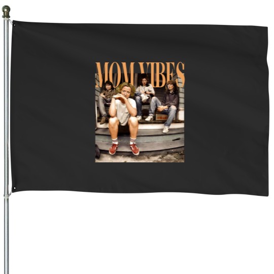 Discover Mom Vibes Thug Life House Flags, 90s Mom Vibes House Flags, Mother's Day Gift
