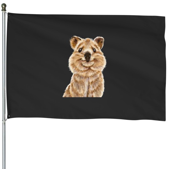 Discover Quokkas, the happiest wildlife on Earth Essential House Flags