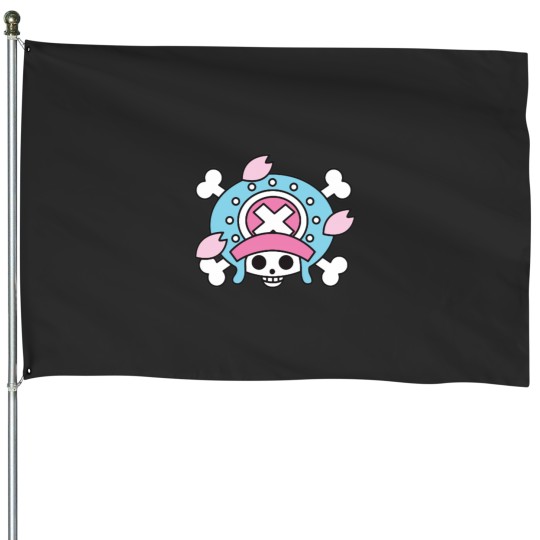 Discover Chopper Jolly Roger Active House Flags
