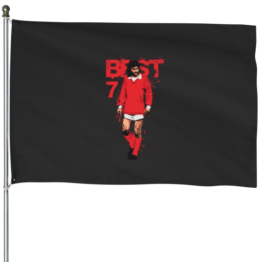 Discover George Best Classic House Flags