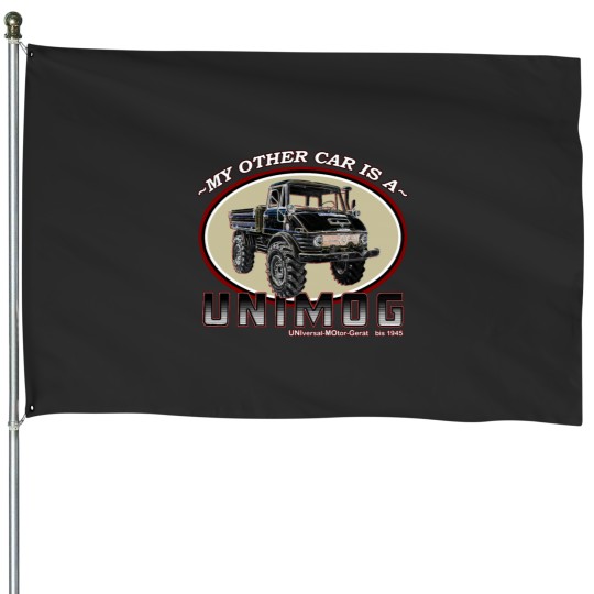 Discover My other car is a UNIMOG House Flags
