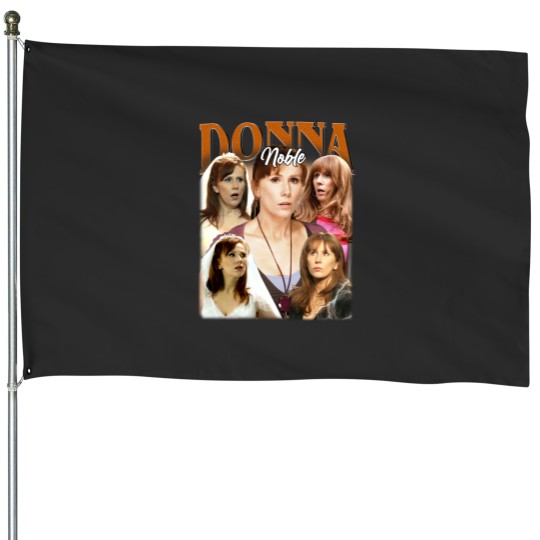 Discover Limited Donna Noble Vintage House Flags, Gift For Woman