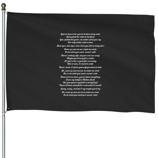 Discover Me Smile (Come Up And See Me) - Steve Harley & Cockney Rebel (lyrics) Classic House Flags