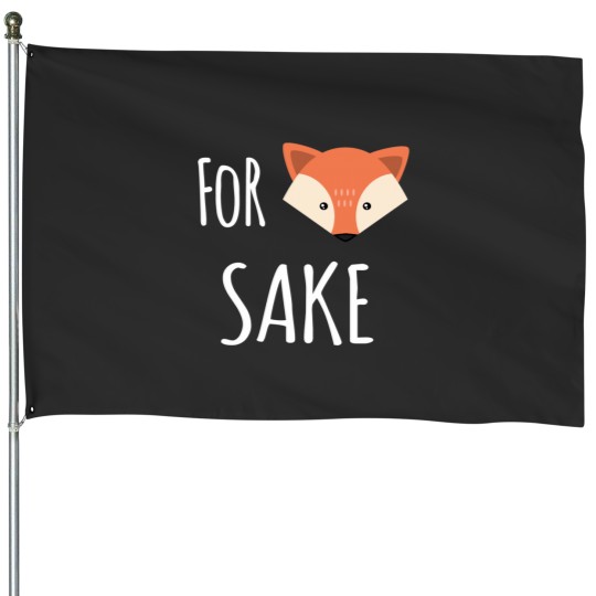 Discover For Fox Sake Fitted House Flags