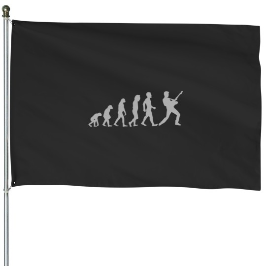 Discover Guitar Player Evolution Classic House Flags