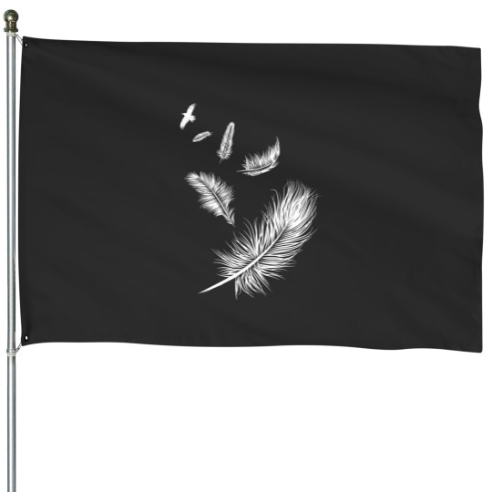 Discover Flying High Up Up Essential House Flags