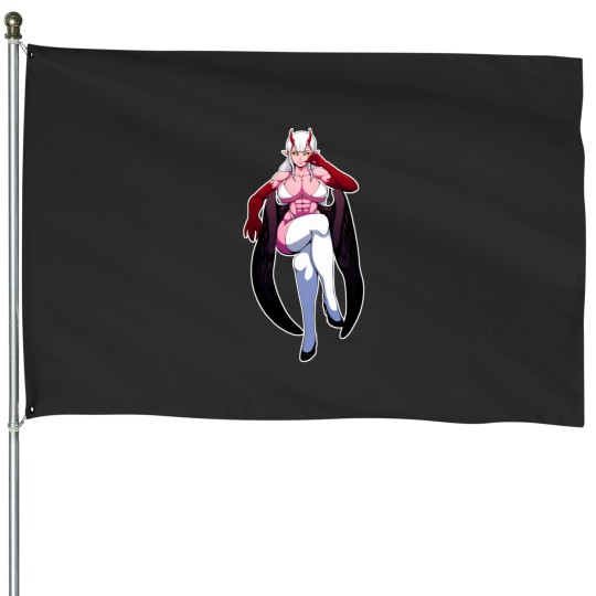 Discover Demon Girl 5917 House Flags