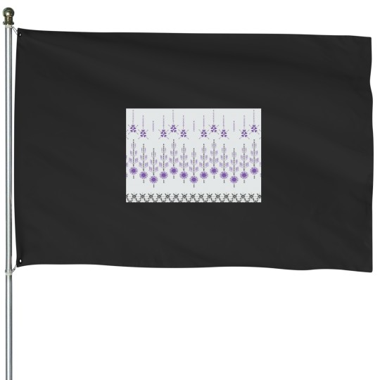 Discover Seamless flowers  Classic House Flags