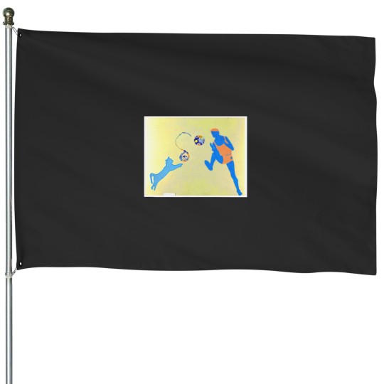 Discover Soccer Practice House Flags