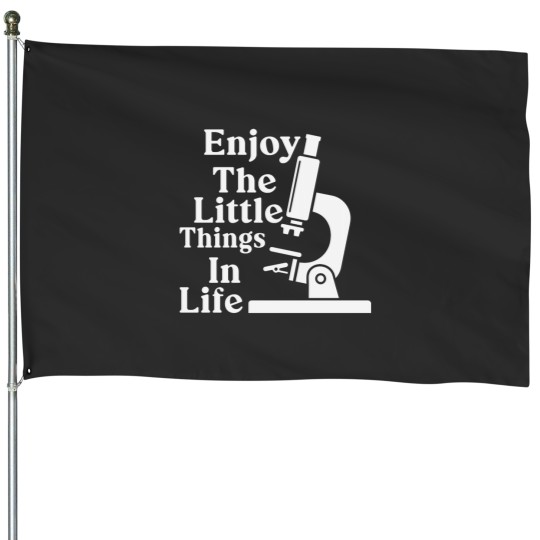 Discover ENJOY THE LITTLE THINGS House Flags