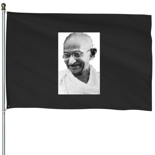 Discover Gandhi Portrait House Flags