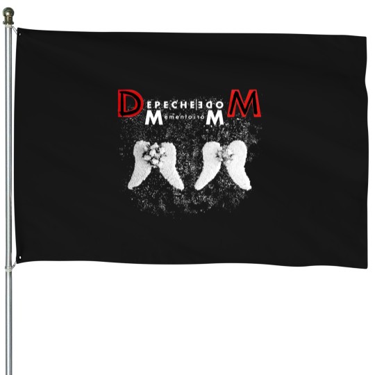 Discover Depeche Mode Memento Mori Album House Flags, Depeche Mode 2023 Tour, Depeche Mode Merch House Flags, Depeche Mode Rock Band House Flags