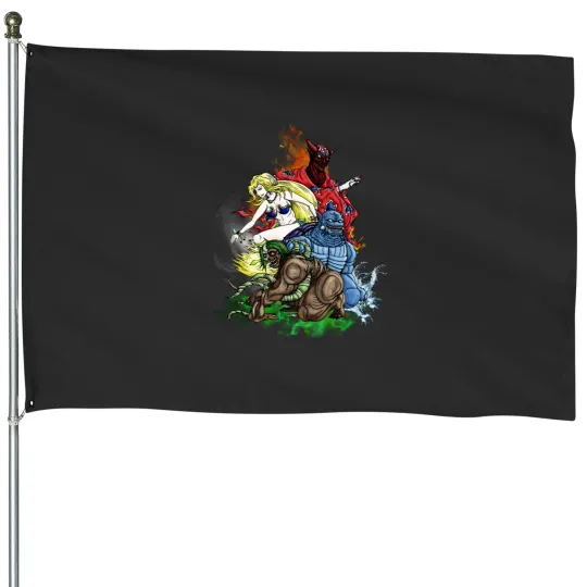 Discover The Four Elemental Lords House Flags