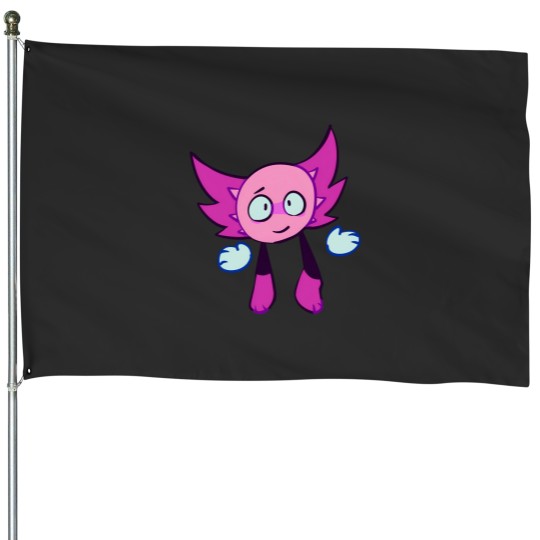 Discover Kinito The axolotls From Kinitopet 1183 House Flags