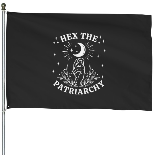 Discover Feminist Witch Hex The Patriarchys House Flags