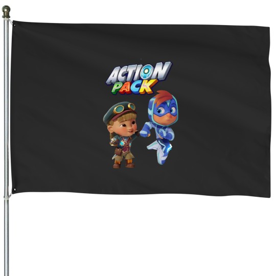 Discover Actions Pack Kids House Flags