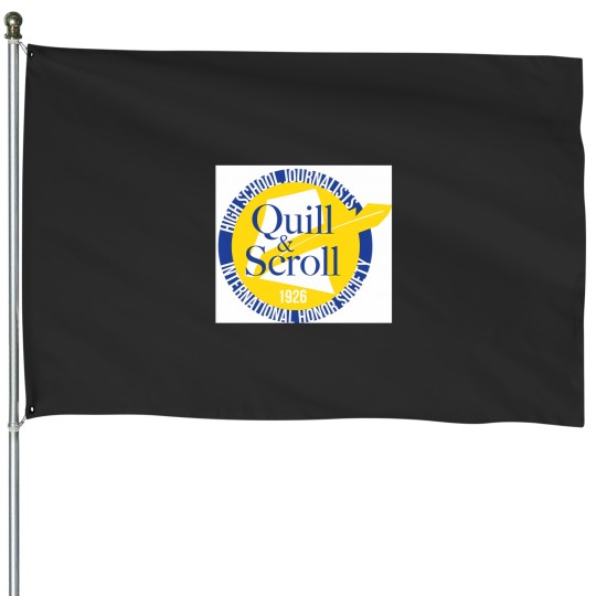 Discover Quill And Scroll (Journalism) Honor Society- Circle 1369 House Flags