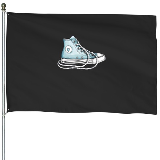 Discover Chuck and Pearls House Flags, Kamala Harris House Flags, Kamala For The People