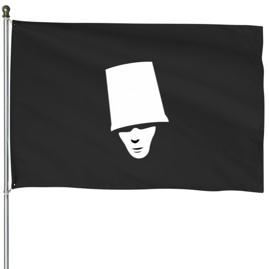 Discover Buckethead House Flags