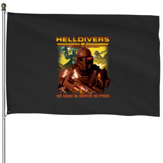 Discover Helldivers Vintage 90s House Flags, Helldivers 2 House Flags, Helldivers Vintage House Flags