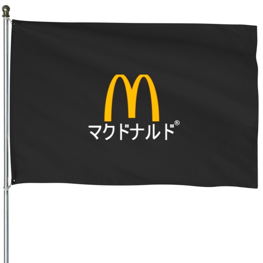 Discover McDonald Aesthetic House Flags