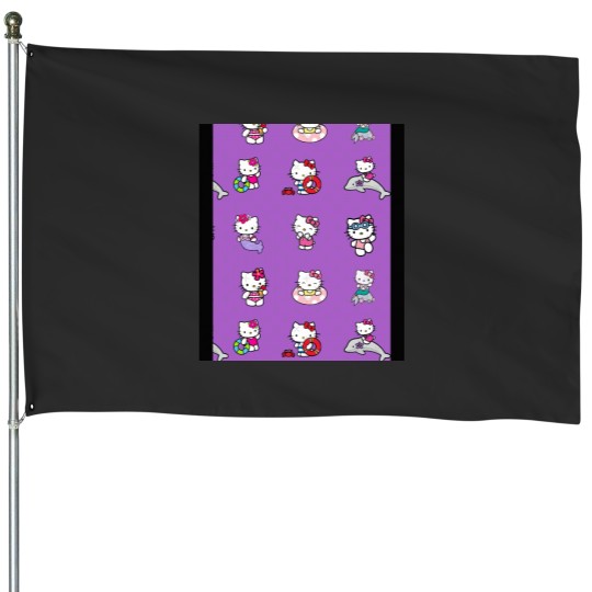 Discover Sanrio Pack Graphic House Flags