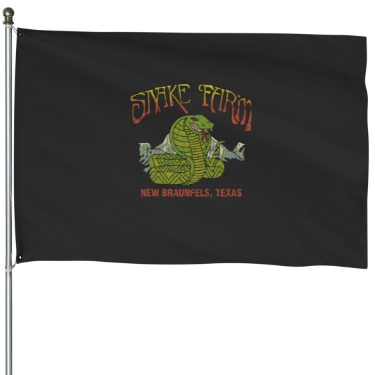 Discover snake farm 1967 House Flags
