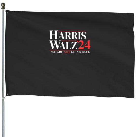 Discover House Flags Featuring Harris Walz 2024