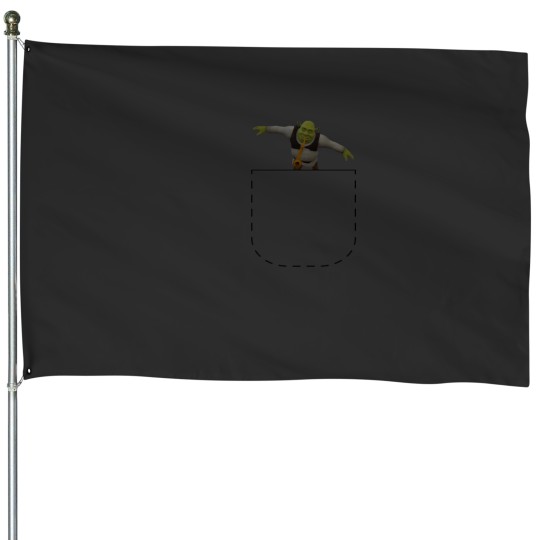 Discover Shreksophone Peekaboo House Flags