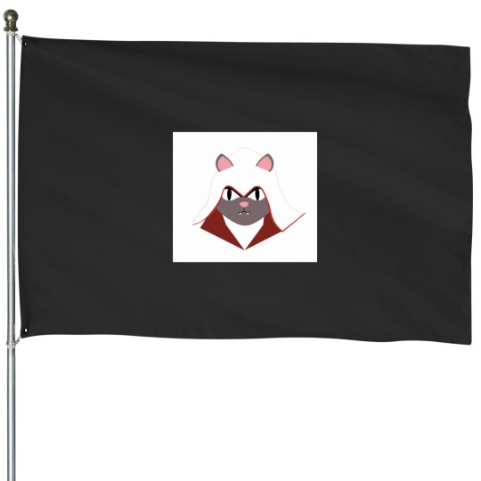 Discover Assassin's Cresed Ezio Cat House Flags