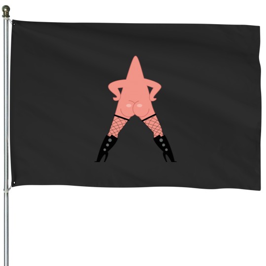 Discover Sexy Patrick Star House Flags