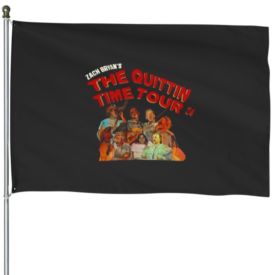 Discover The Quittin Time House Flags