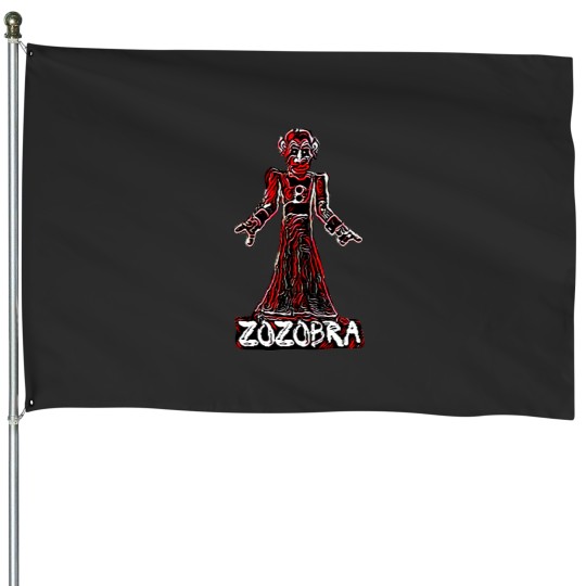 Discover Zozobra art House Flags