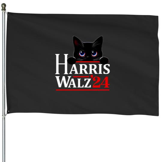 Discover Harris Walz Cat Lady  Harris tim walz House Flags House Flags