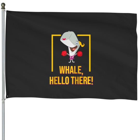 Discover Mademark x SpongeBobss SquarePants Pearl Krabs Whale Hello There! Raglan Baseball Tee House Flags