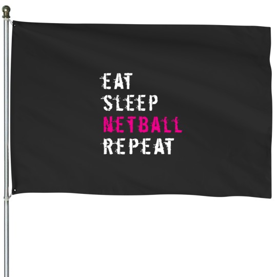 Discover Netball House Flags