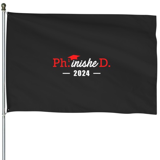 Discover Phinished Ph.D degree 2024 doctor finished Ph.D House Flags